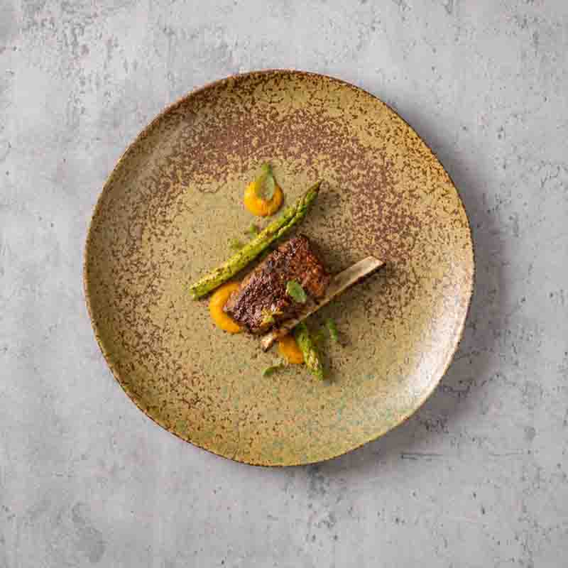 Hotel Porcelain Dinnerware คอลเลกชันจานชามพอร์ซเลนของโรงแรม