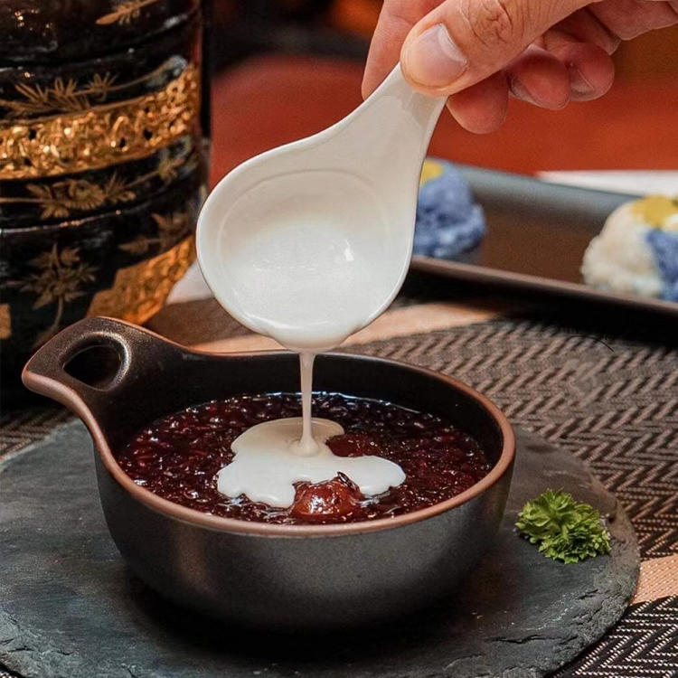 จานครีมขนาดเล็ก จานรองจาน ชาม RROLLIN PORCELAIN Dinnerrware