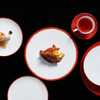 BILY ชุดอาหารเย็นแบบจีนชุดอาหารเย็น Bone China สำหรับร้านอาหารของโรงแรม 