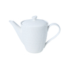 กาน้ำชาหม้อกาแฟพอร์ซเลนสีขาว