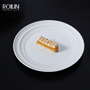 Platos De Ceramica Blanco สำหรับร้านอาหาร