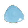 Blue Stone Ware จานสามเหลี่ยมผิดปกติ 