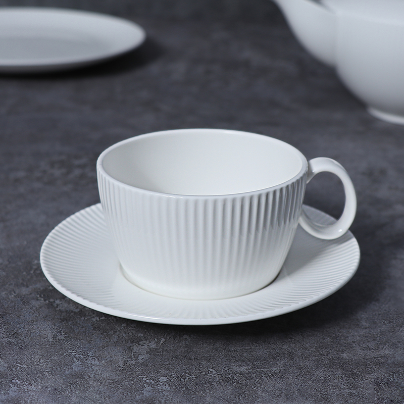 ใหม่ชุดจาน Bone China จานอาหารค่ำเชิงพาณิชย์