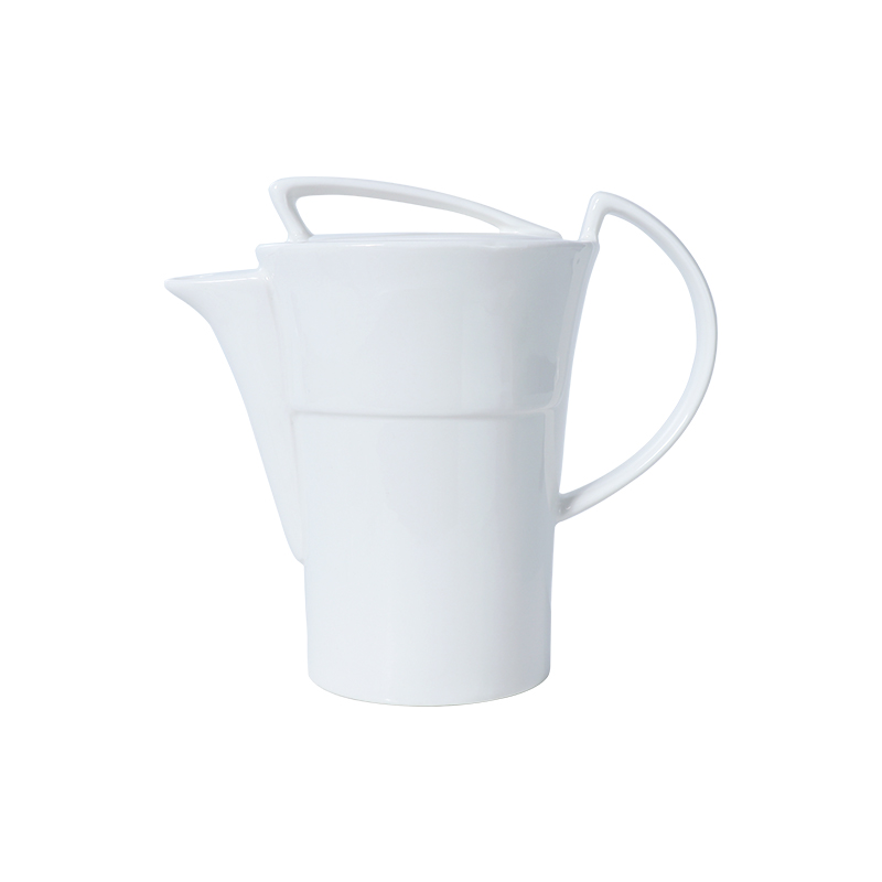 ชุดถ้วยกาแฟเซรามิค 5 ออนซ์ ชุดถ้วยกาแฟ Porcelain สีขาว
