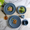 ขายชุดอาหารเย็น Porcelain Blue Royal Modern