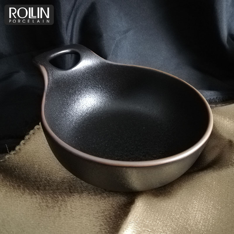 จานครีมขนาดเล็ก จานรองจาน ชาม RROLLIN PORCELAIN Dinnerrware