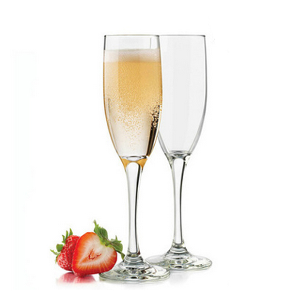 ชุดของขวัญแก้ว เครื่องใช้ในโรงแรม ร้านอาหาร เครื่องใช้บนโต๊ะอาหาร 6 ออนซ์ 7.5 ออนซ์ แก้วขลุ่ย