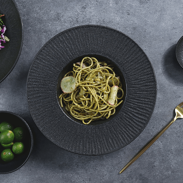 Chaozhou Stoneware ชุดจานซูชิเซรามิคสี่เหลี่ยมผืนผ้าจานไม้ชุดถ้วยชามอาหารเย็นสุดหรูสำหรับร้านอาหาร