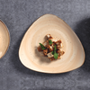 Homeware ร้านอาหารจานอาหารเช้าจานโมเดิร์นขนาดใหญ่อิตาเลี่ยนเซรามิคตุรกี Platter