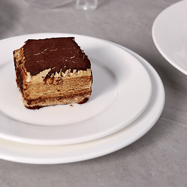 จานอาหารเรียกน้ำย่อยปาร์ตี้เซรามิกสีขาวจานอาหารค่ำพอร์ซเลนสำหรับร้านอาหารโรงแรม