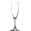 ชุดของขวัญแก้วเครื่องใช้บนโต๊ะอาหารโรงแรมที่กำหนดเอง 6oz 7.5oz Flute Glass