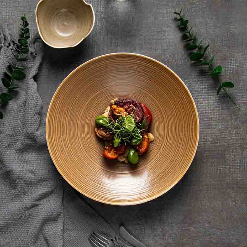 Hotel Collection อาหารเย็น เครื่องใช้บนโต๊ะอาหาร Porcelain
