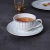 Bone China ภาชนะใส่อาหารสีขาว Bone China Porcelain Bone China ถ้วยชาม