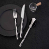 โรงแรม Flatware สแตนเลส 304 ช้อนส้อมมีด