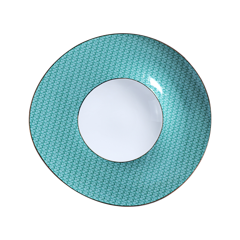 ชุดอาหารคริสต์มาสสุดหรูชุดอาหารเย็นโบนไชน่าสมัยใหม่