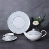 กวางโจว Hospitality ผู้ผลิต Inflight Catering Luxury อาหารเย็น Bone China จานชาม